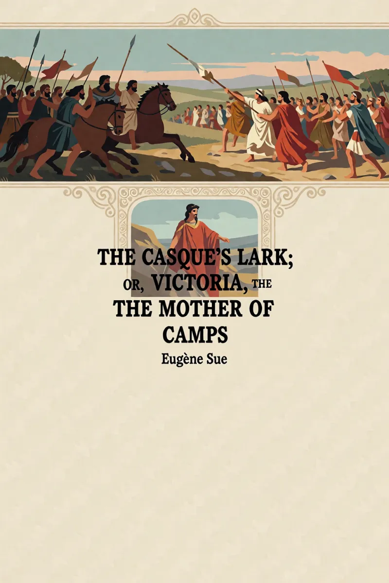 Cover of The Casque's Lark; or, Victoria, the Mother of the Camps by Eugène Sue
