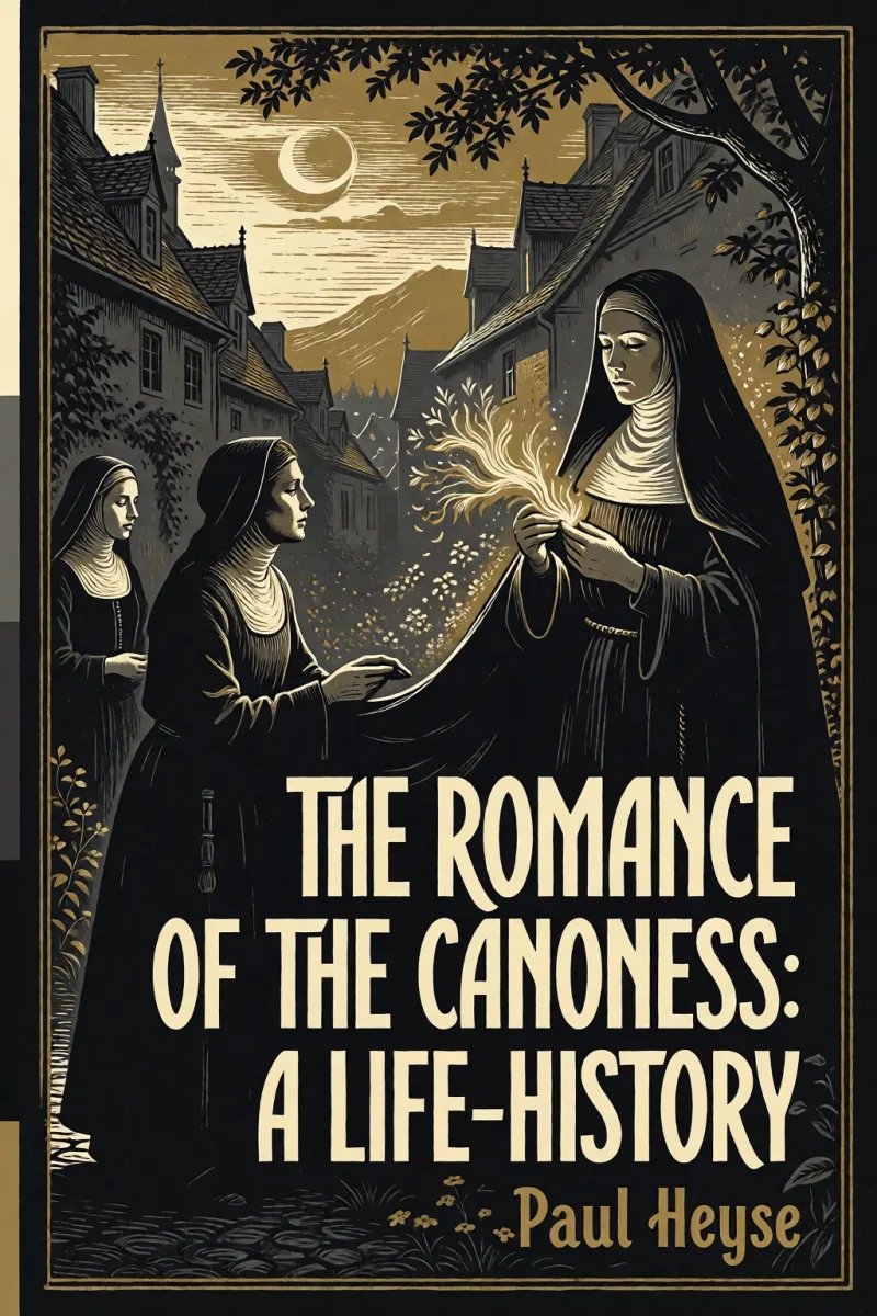 Cover of The Romance of the Canoness: A Life-History by Paul Heyse