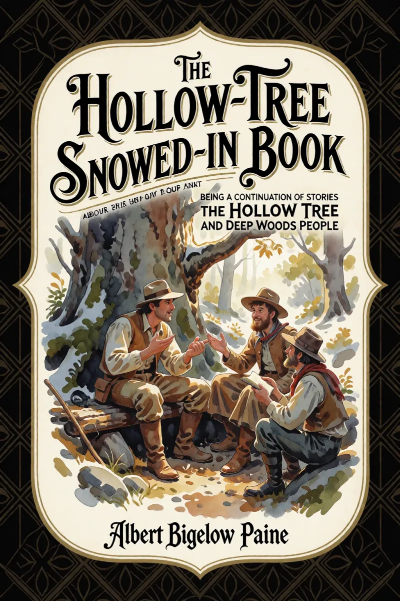 Cover of The Hollow Tree Snowed-In Book: Being a continuation of stories about the Hollow Tree and Deep Woods people by Albert Bigelow Paine