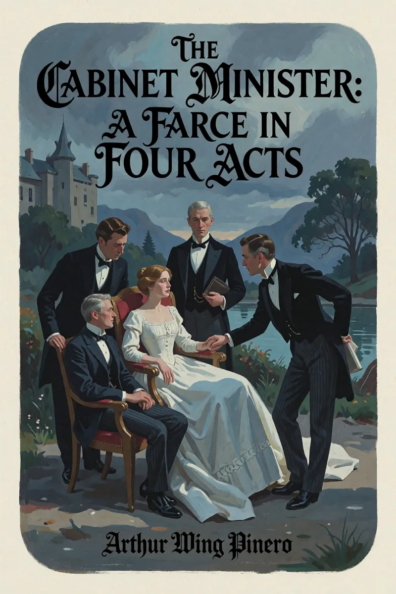 Cover of The Cabinet Minister: A farce in four acts by Arthur Wing Pinero