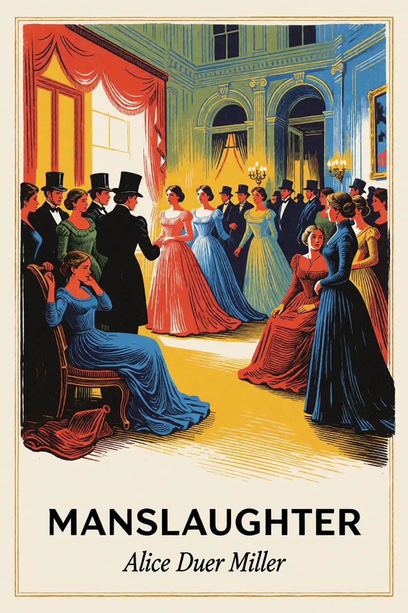 Cover of Manslaughter by Alice Duer Miller