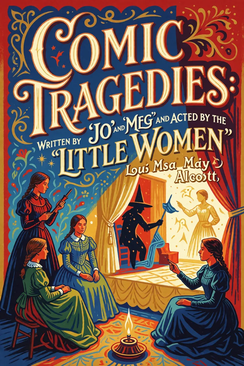 Cover of Comic Tragedies: Written by 'Jo' and 'Meg' and Acted by The 'Little Women' by Louisa May Alcott