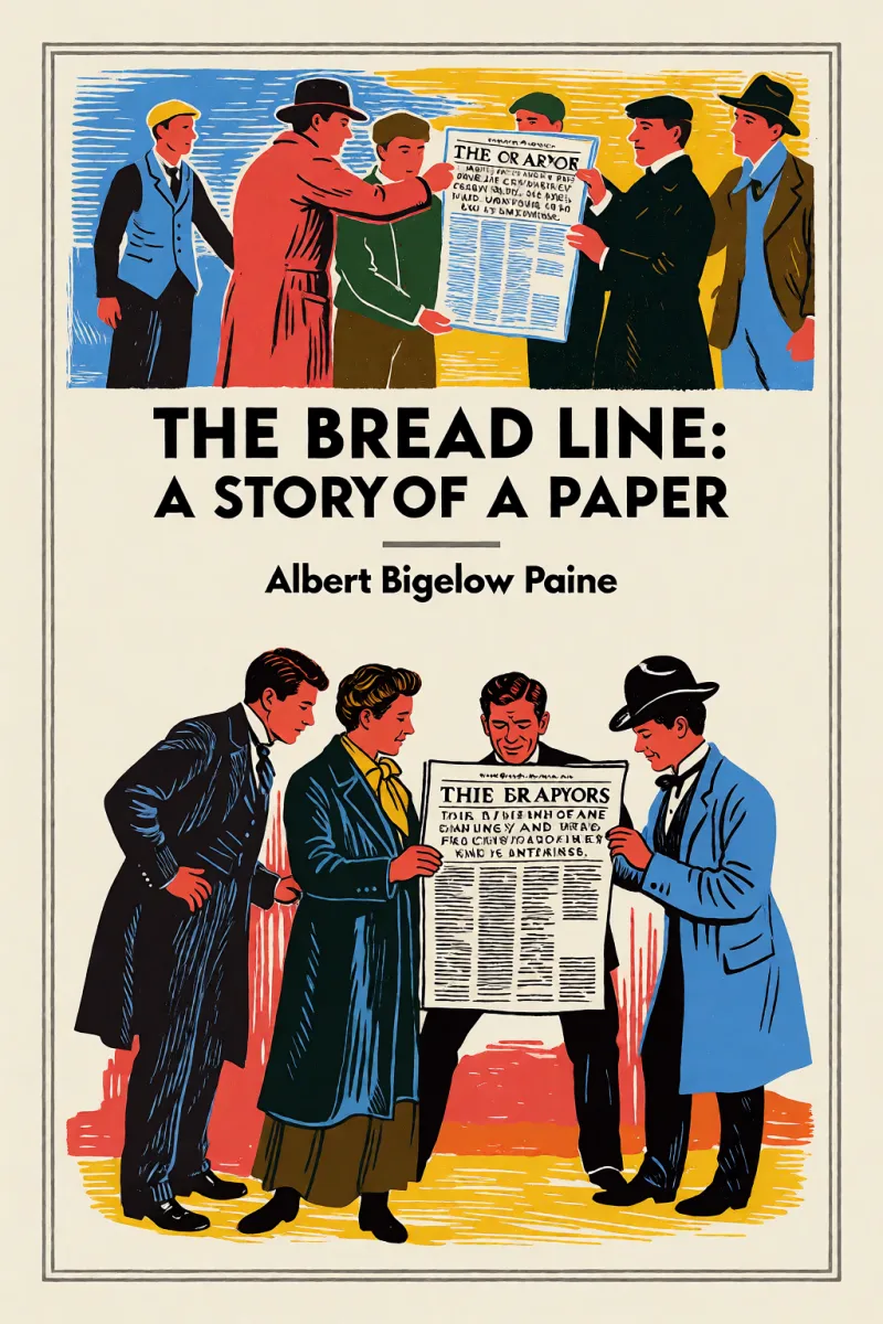 Cover of The Bread Line: A Story of a Paper by Albert Bigelow Paine