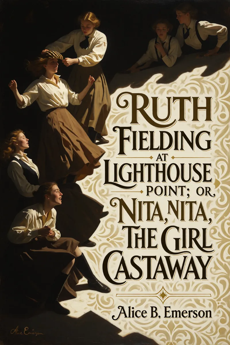 Cover of Ruth Fielding at Lighthouse Point; or, Nita, the Girl Castaway by Alice B. Emerson