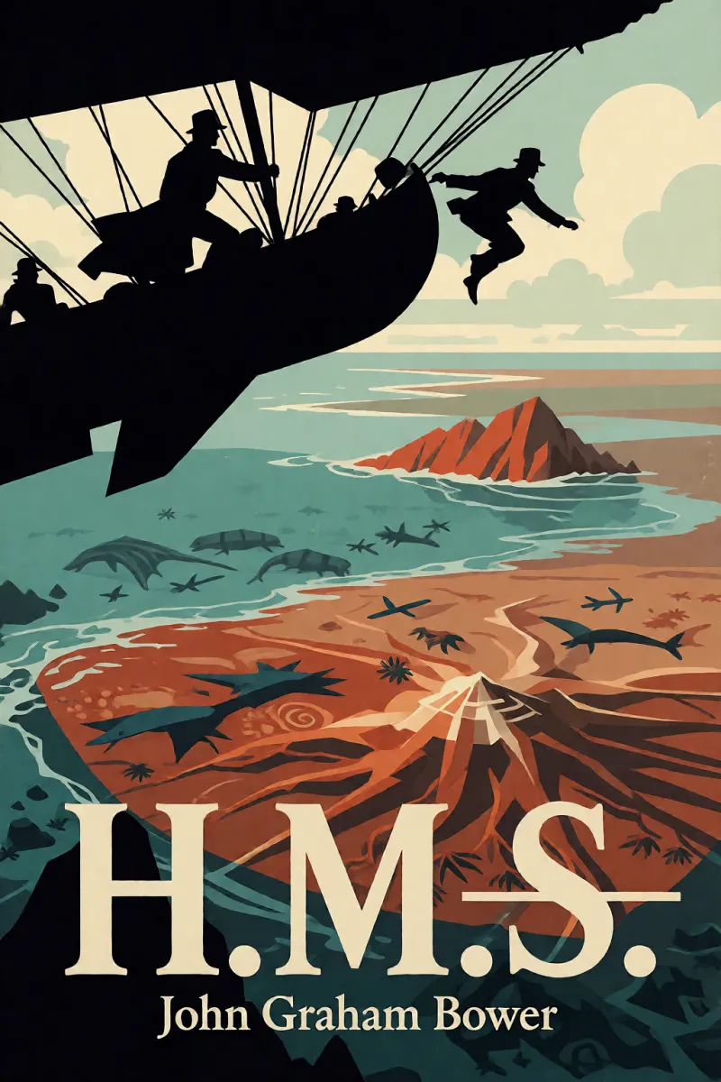 Cover of H.M.S. ---- by John Graham Bower