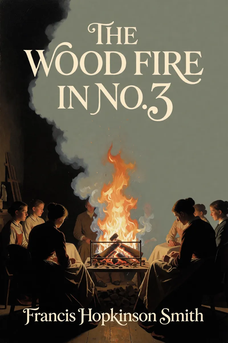 Cover of The Wood Fire in No. 3 by Francis Hopkinson Smith