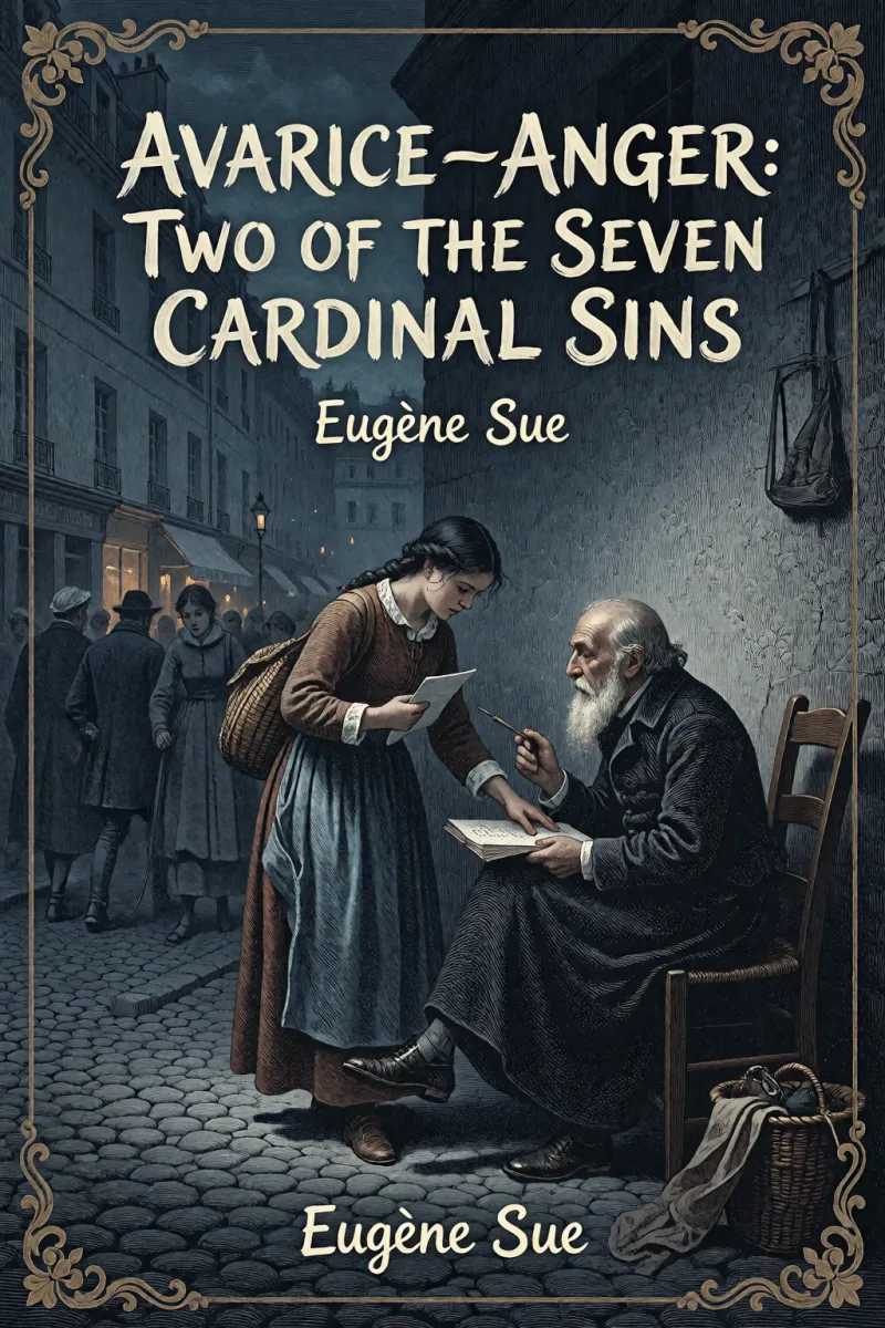 Cover of Avarice--Anger: Two of the Seven Cardinal Sins by Eugène Sue