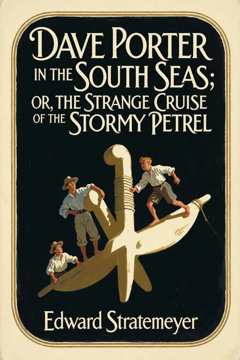 Cover of Dave Porter in the South Seas; or, The Strange Cruise of the Stormy Petrel by Edward Stratemeyer