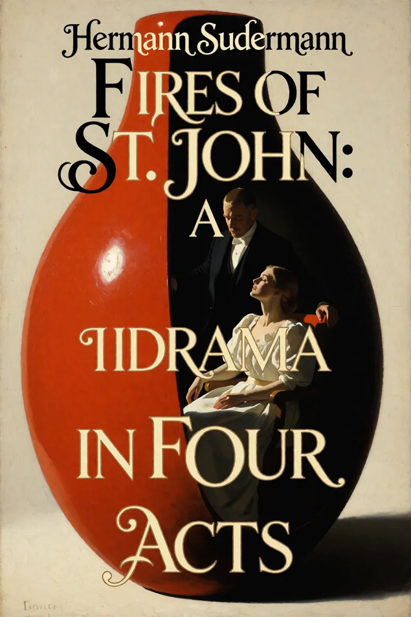 Cover of Fires of St. John: A Drama in Four Acts by Hermann Sudermann
