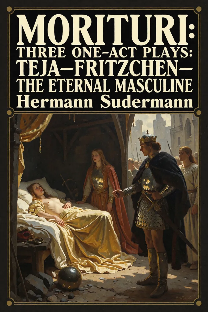 Cover of Morituri: Three One-Act Plays: Teja—Fritzchen—The Eternal Masculine by Hermann Sudermann