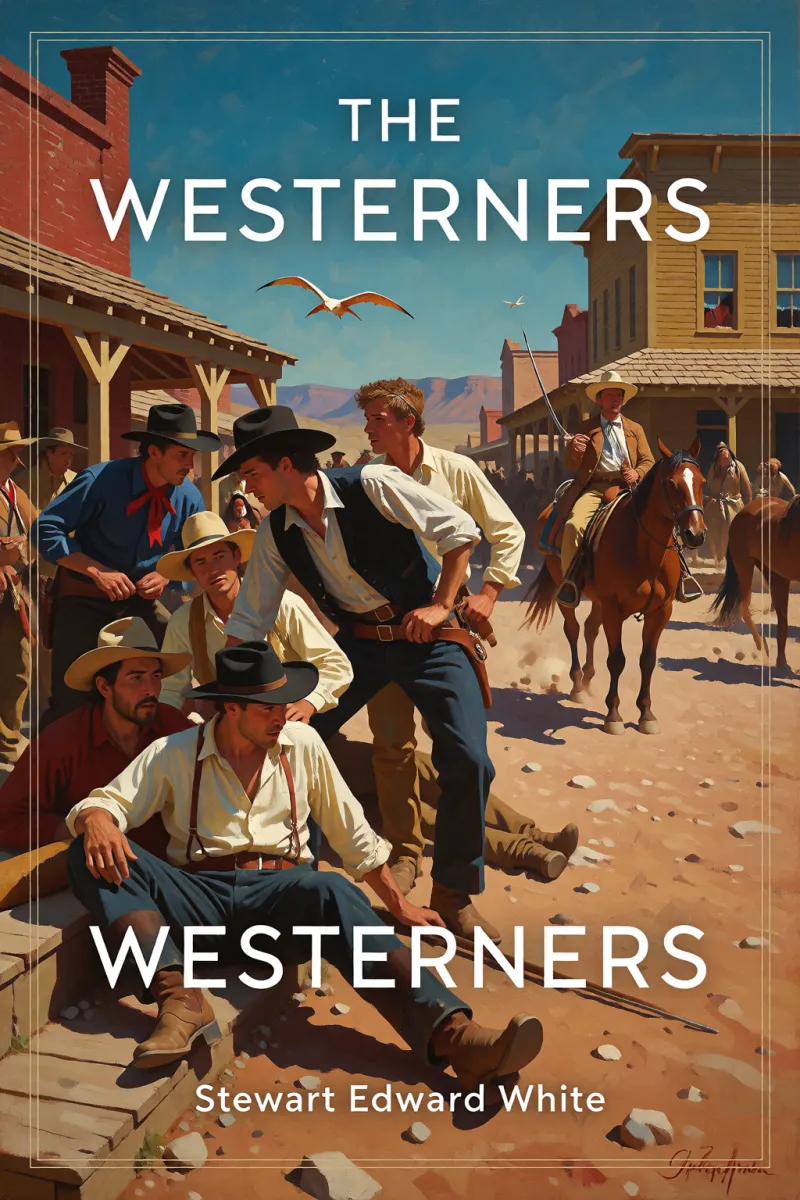 Cover of The Westerners by Stewart Edward White