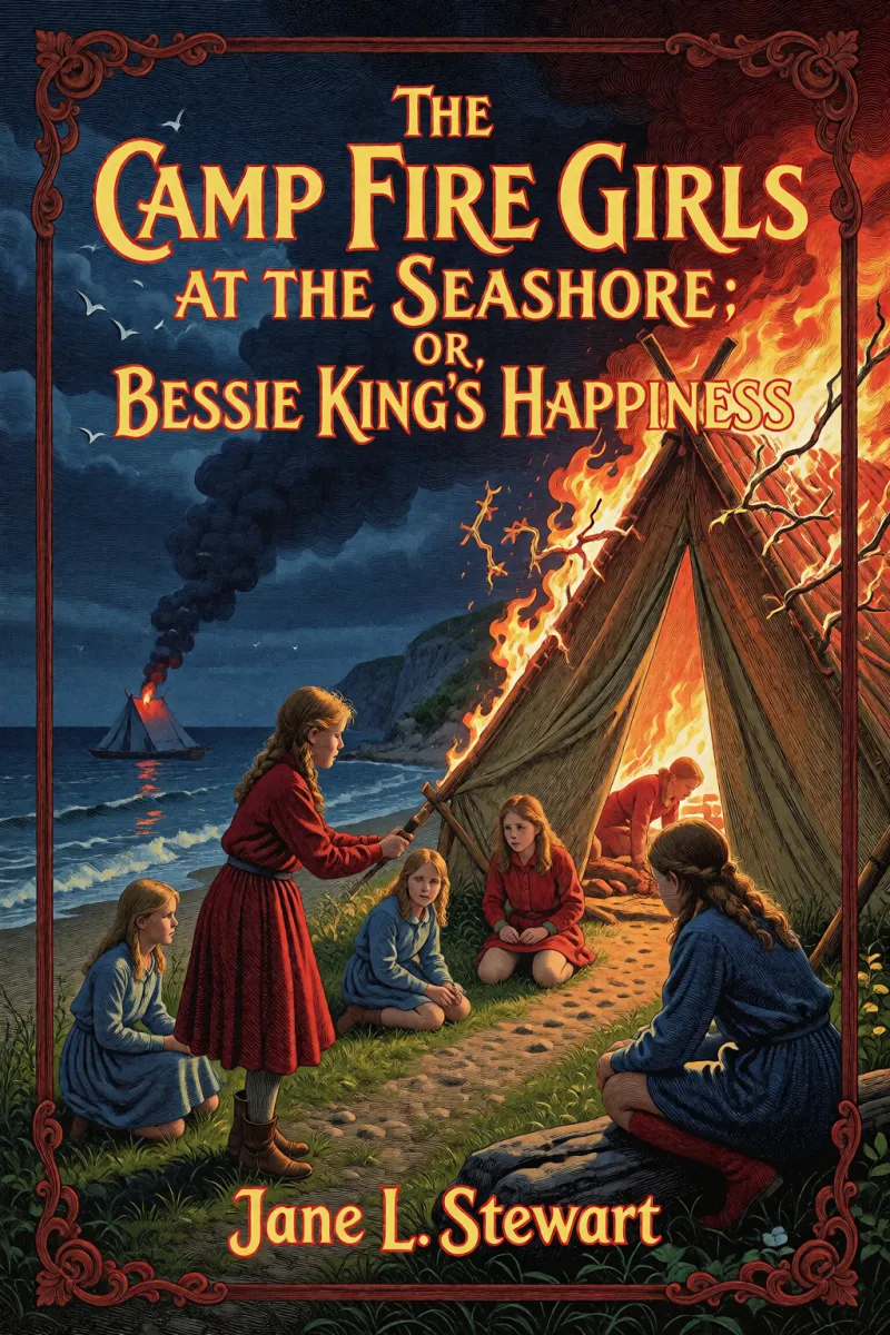 Cover of The Camp Fire Girls at the Seashore; Or, Bessie King's Happiness by Jane L. Stewart