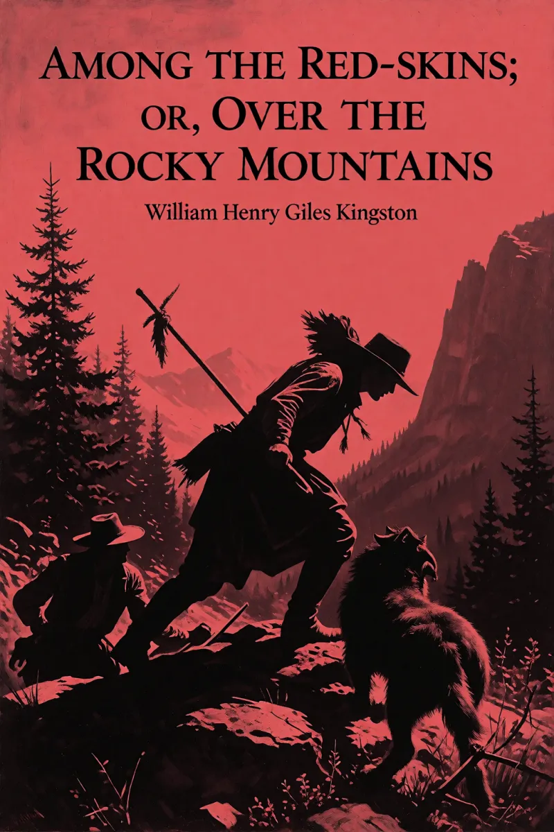 Cover of Among the Red-skins; Or, Over the Rocky Mountains by William Henry Giles Kingston