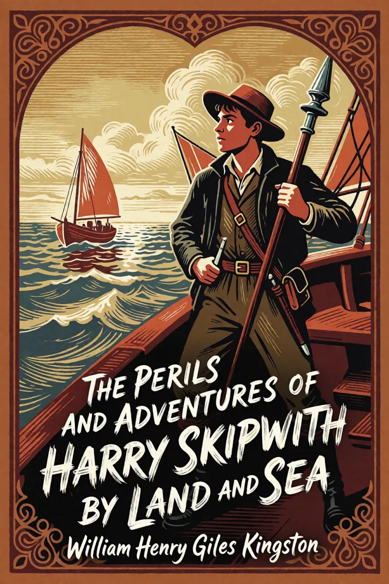 Cover of The Perils and Adventures of Harry Skipwith by Land and Sea by William Henry Giles Kingston