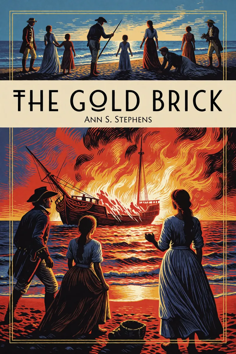 Cover of The Gold Brick by Ann S. Stephens