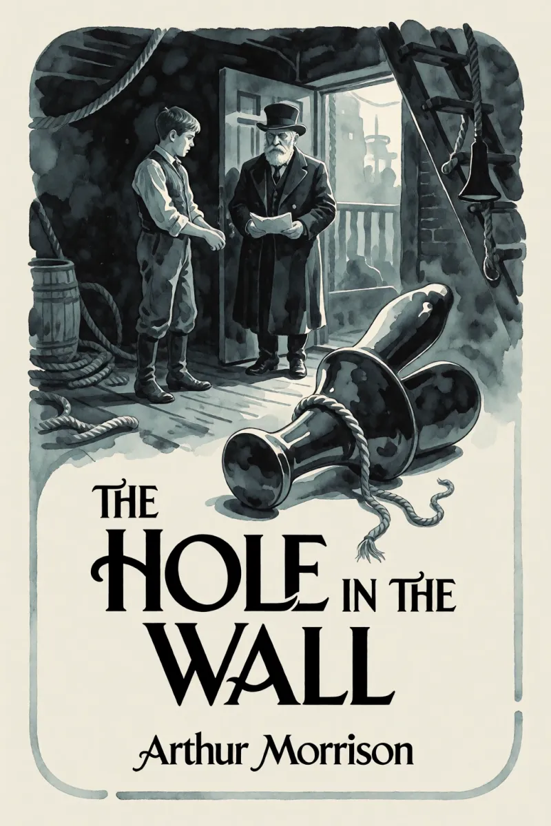 Cover of The Hole in the Wall by Arthur Morrison
