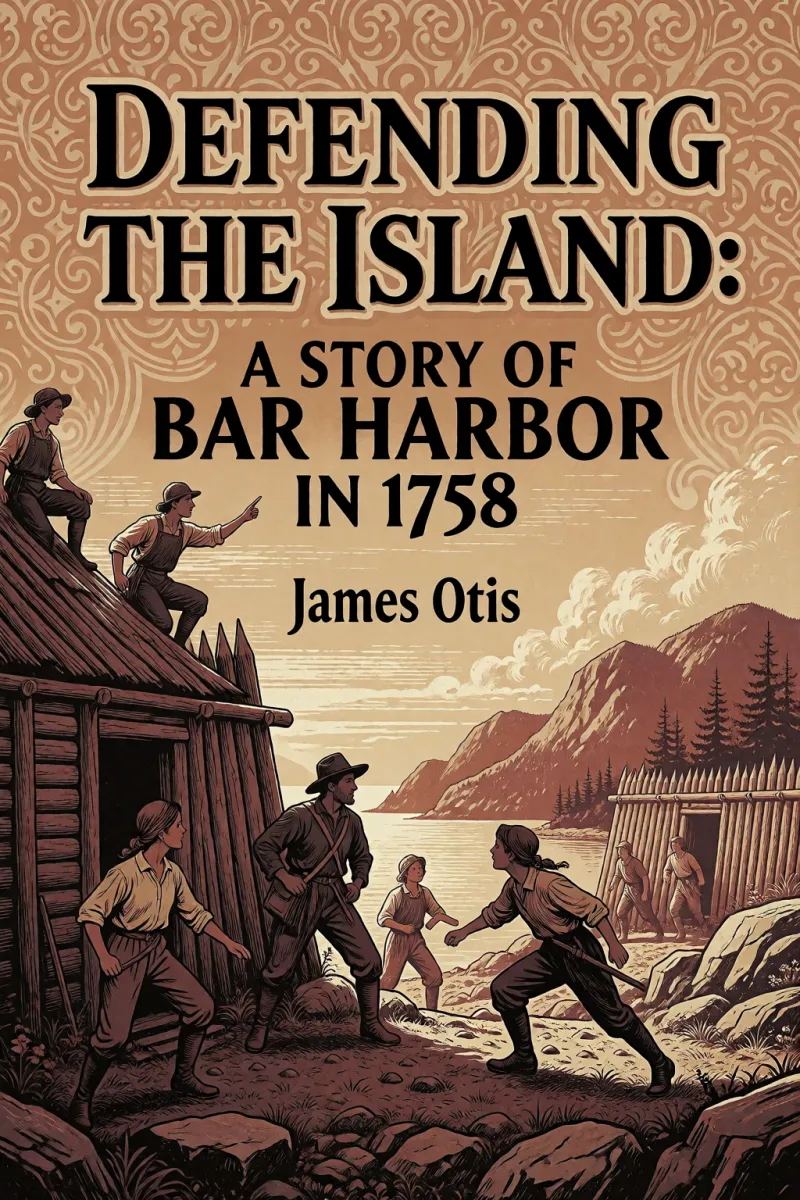 Cover of Defending the Island: A story of Bar Harbor in 1758 by James Otis