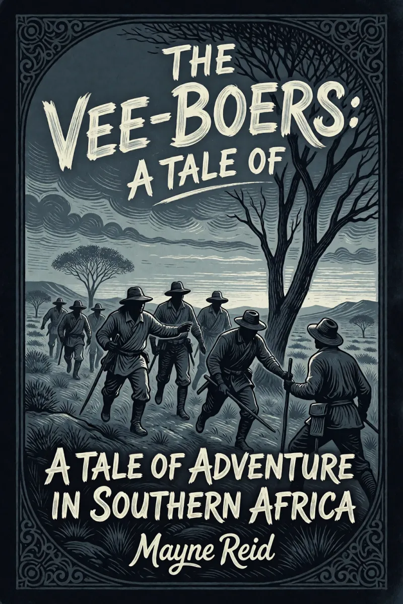 Cover of The Vee-Boers: A Tale of Adventure in Southern Africa by Mayne Reid