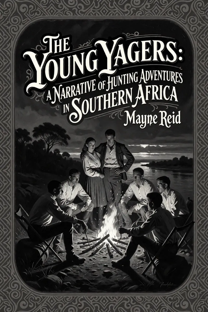 Cover of The Young Yagers: A Narrative of Hunting Adventures in Southern Africa by Mayne Reid