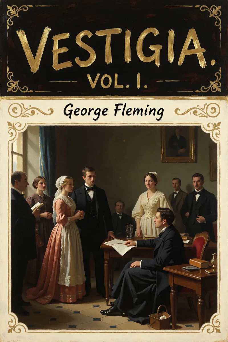 Cover of Vestigia. Vol. I. by George Fleming