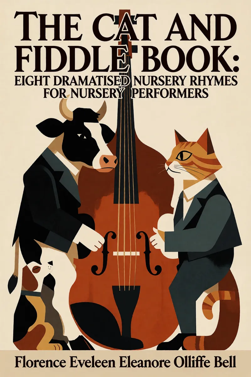 Cover of The Cat and Fiddle Book: Eight Dramatised Nursery Rhymes for Nursery Performers by Florence Eveleen Eleanore Olliffe Bell