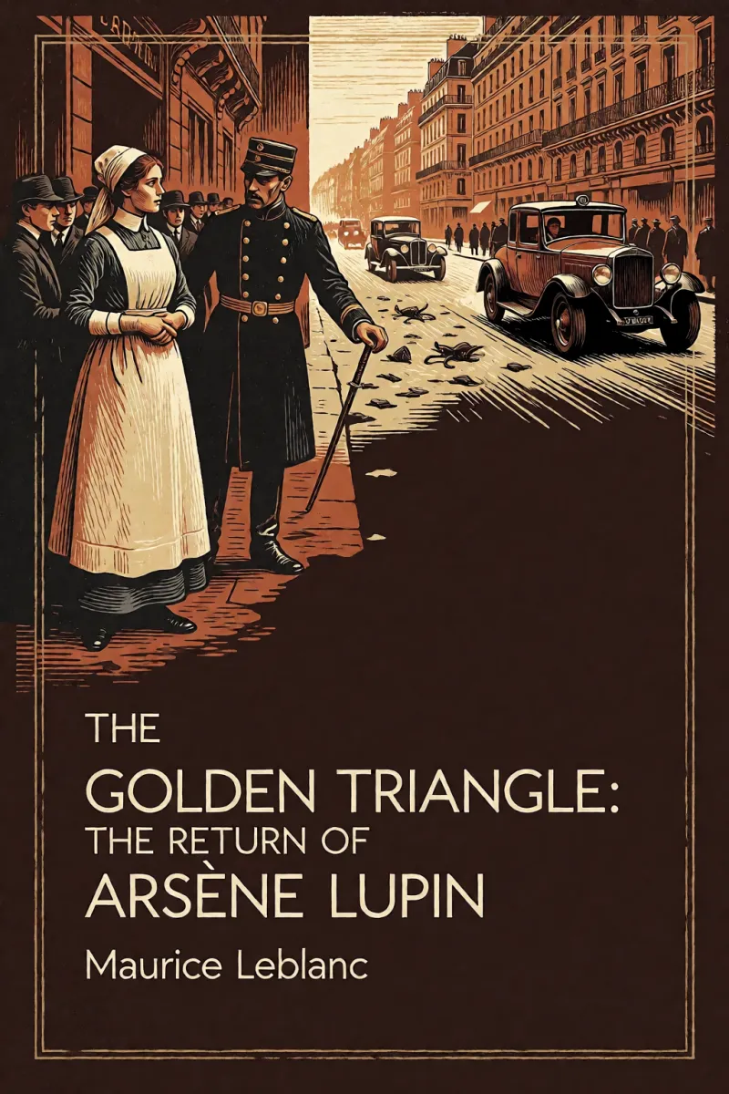 Cover of The Golden Triangle: The Return of Arsène Lupin by Maurice Leblanc