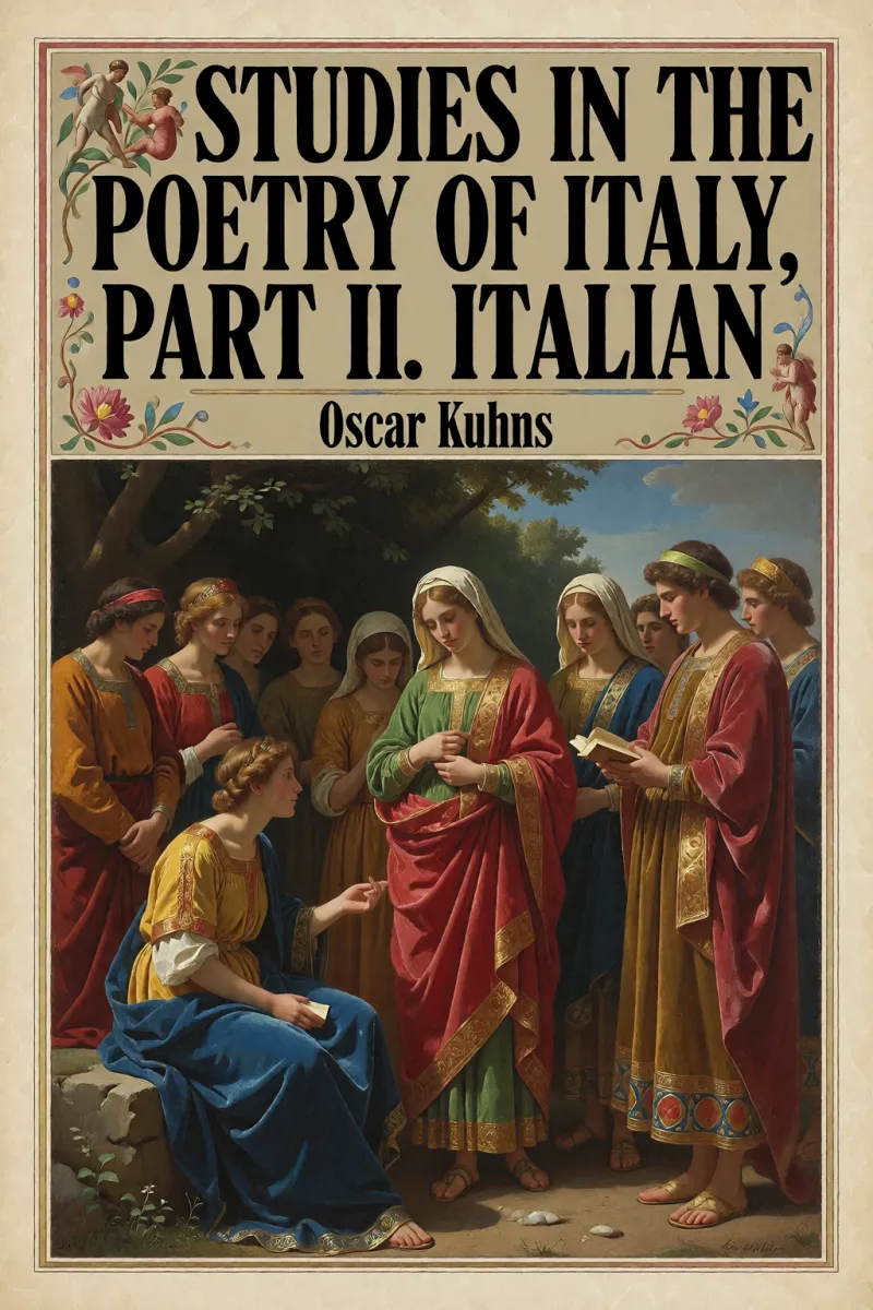 Cover of Studies in the Poetry of Italy, Part II. Italian by Oscar Kuhns