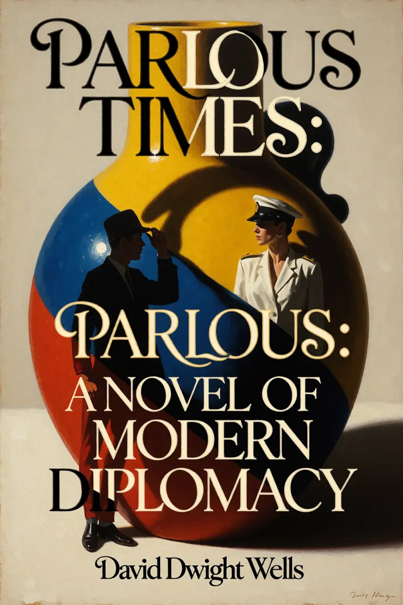 Cover of Parlous Times: A Novel of Modern Diplomacy by David Dwight Wells
