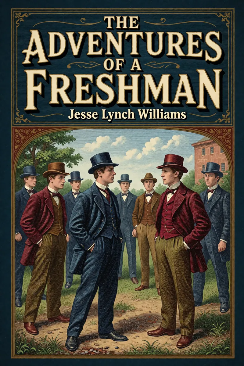 Cover of The Adventures of a Freshman by Jesse Lynch Williams
