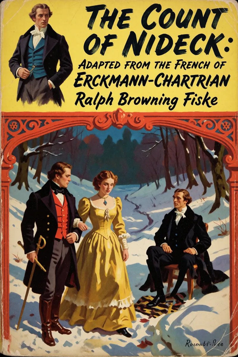 Cover of The Count of Nideck: adapted from the French of Erckmann-Chartrian by Ralph Browning Fiske
