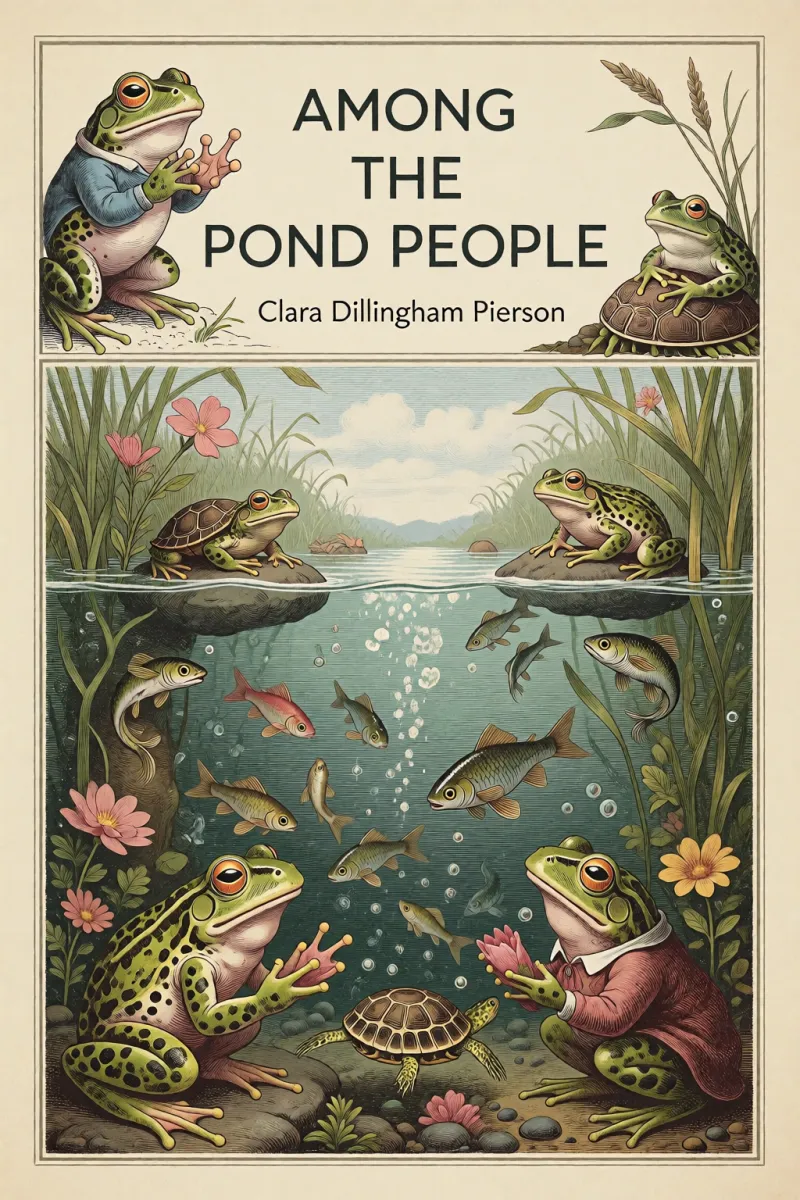 Cover of Among the Pond People by Clara Dillingham Pierson