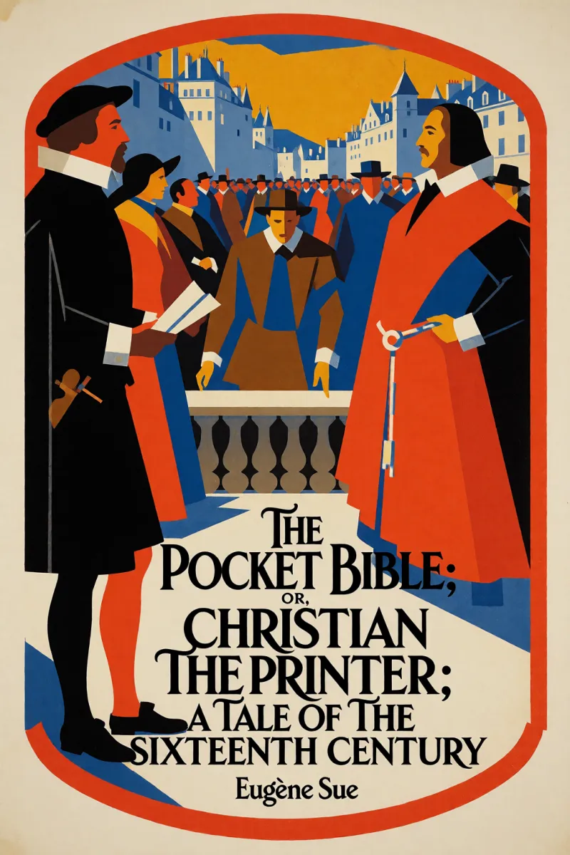Cover of The Pocket Bible; or, Christian the Printer: A Tale of the Sixteenth Century by Eugène Sue