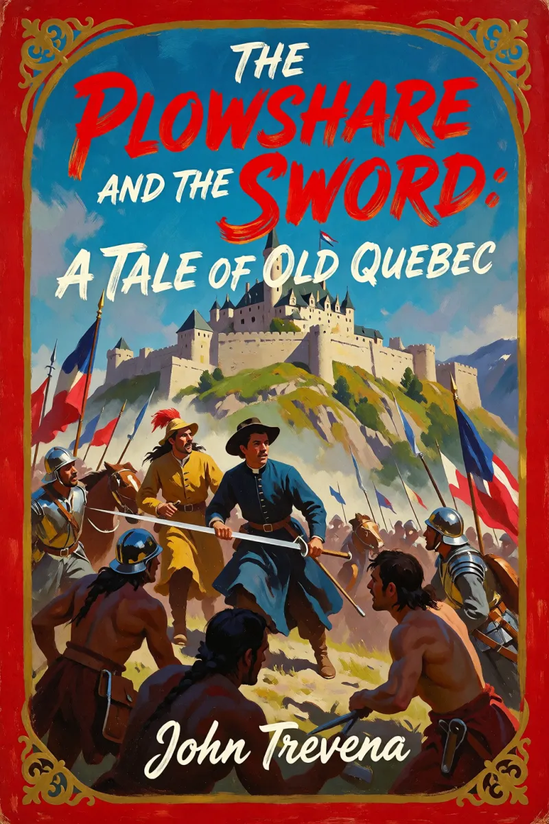 Cover of The Plowshare and the Sword: A Tale of Old Quebec by John Trevena