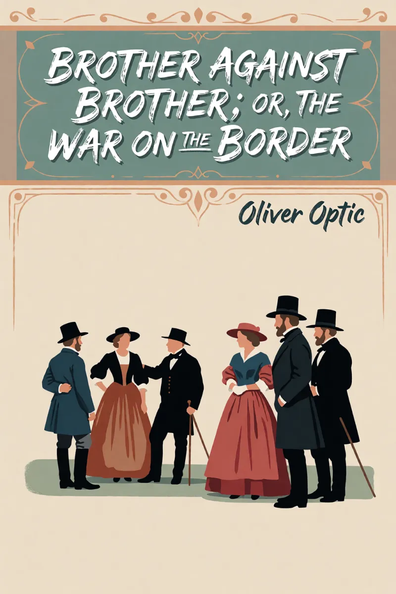 Cover of Brother Against Brother; Or, The War on the Border by Oliver Optic