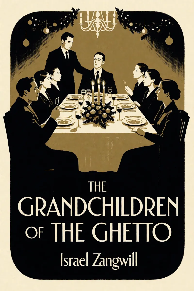 Cover of The Grandchildren of the Ghetto by Israel Zangwill