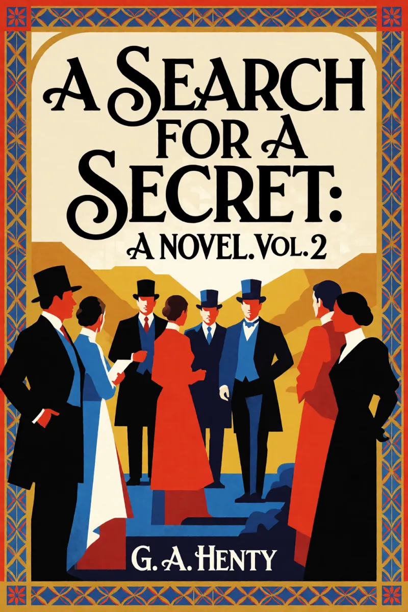 Cover of A Search For A Secret: A Novel. Vol. 2 by G. A. Henty