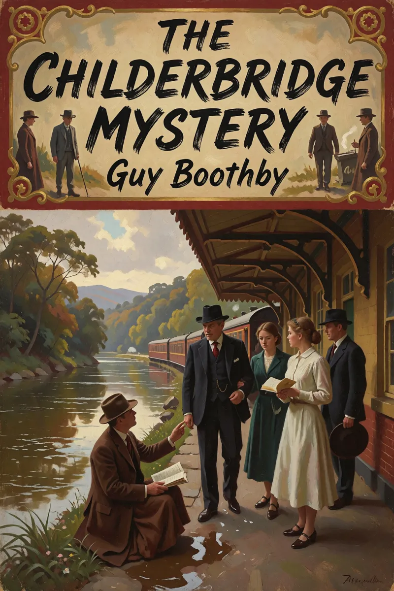 Cover of The Childerbridge Mystery by Guy Boothby