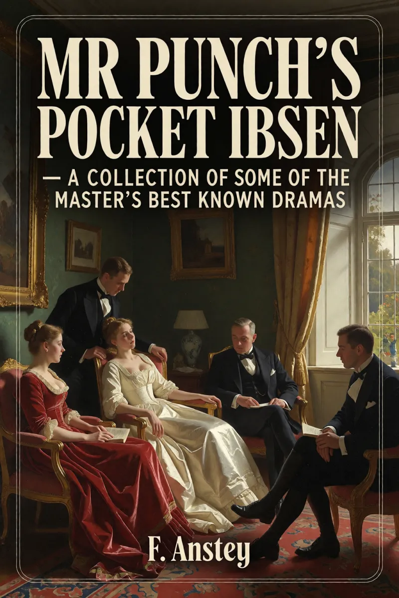 Cover of Mr Punch's Pocket Ibsen - A Collection of Some of the Master's Best Known Dramas by F. Anstey