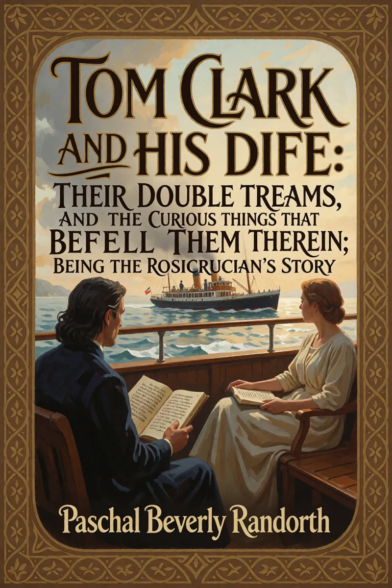 Cover of Tom Clark and His Wife: Their Double Dreams, And the Curious Things that Befell Them Therein; Being the Rosicrucian's Story by Paschal Beverly Randolph