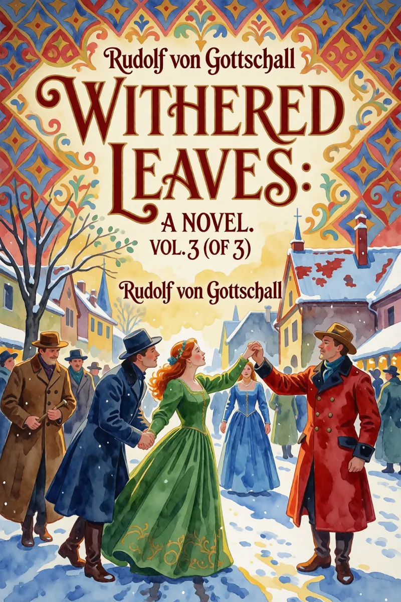 Cover of Withered Leaves: A Novel. Vol. 3 (of 3) by Rudolf von Gottschall