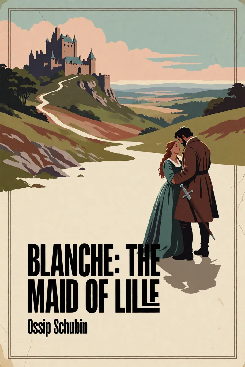 Cover of Blanche: The Maid of Lille by Ossip Schubin