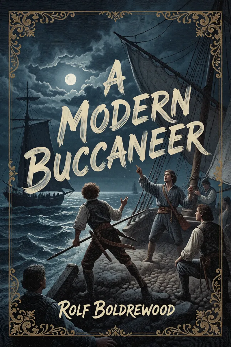 Cover of A Modern Buccaneer by Rolf Boldrewood