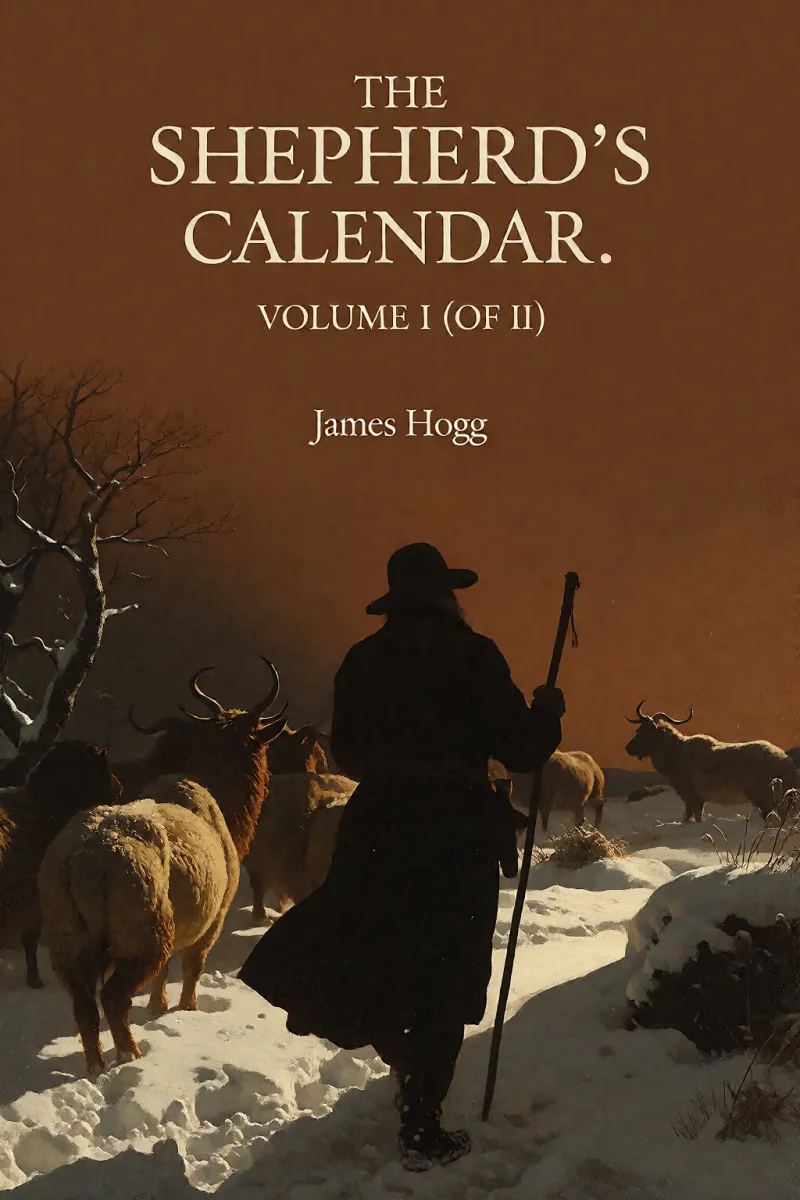 Cover of The Shepherd's Calendar. Volume I (of II) by James Hogg
