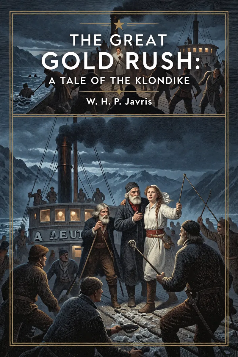 Cover of The Great Gold Rush: A Tale of the Klondike by W. H. P. Jarvis