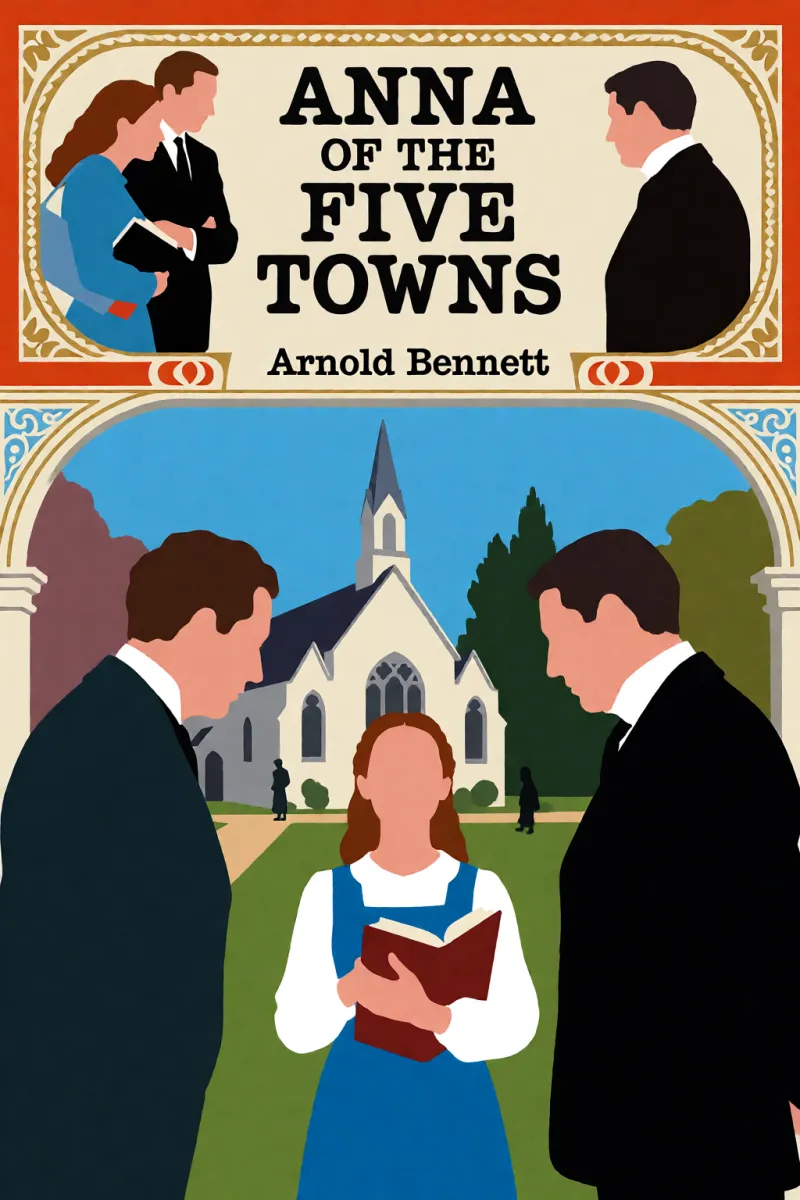 Cover of Anna of the Five Towns by Arnold Bennett