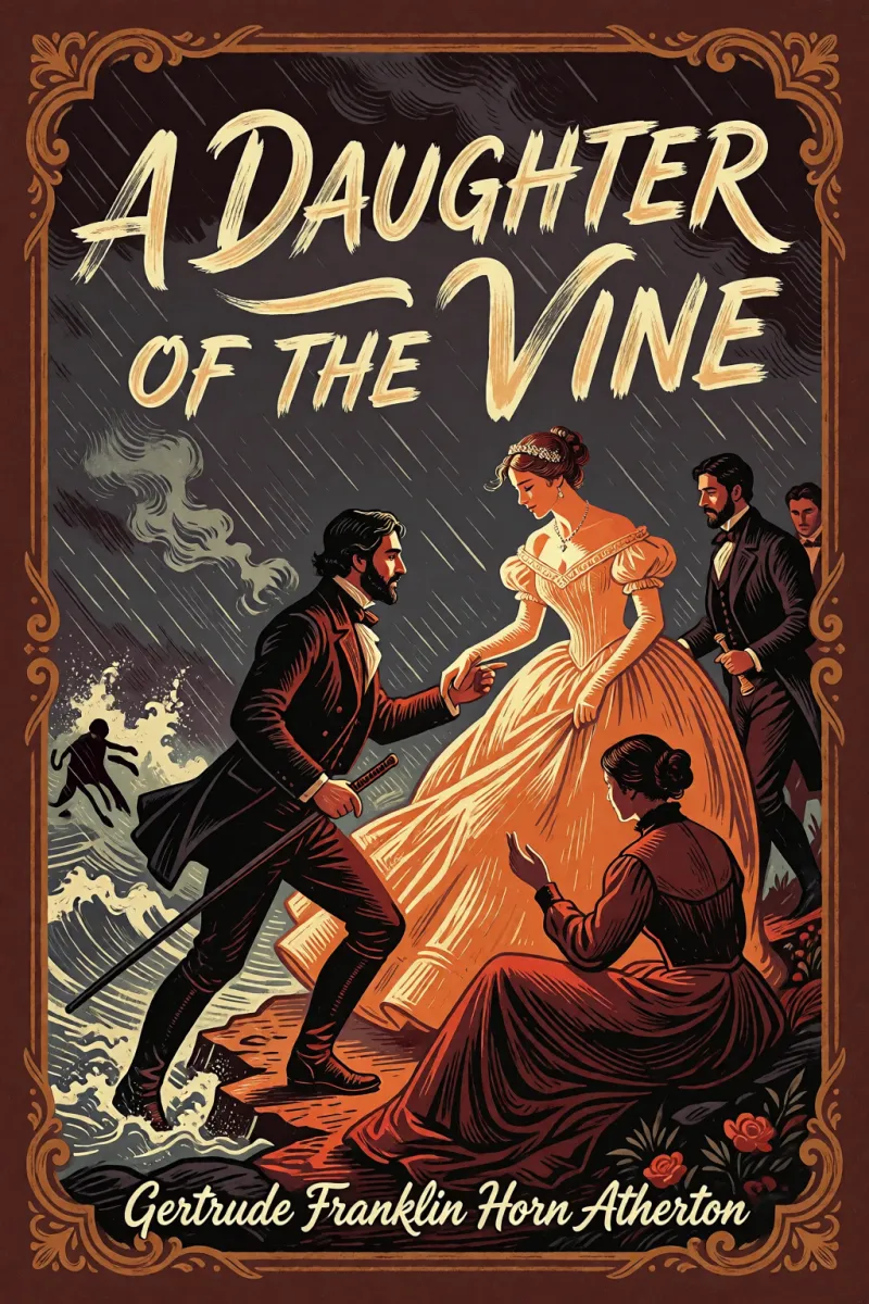 Cover of A Daughter of the Vine by Gertrude Franklin Horn Atherton