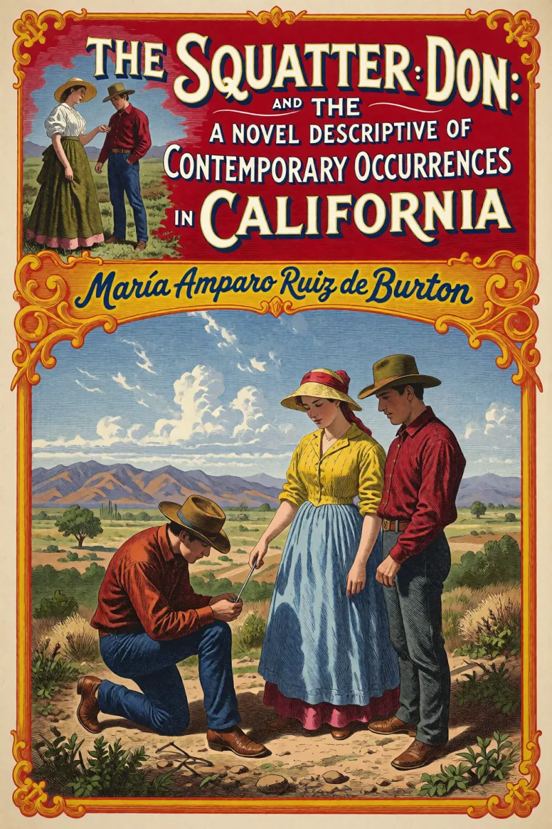 Cover of The Squatter and the Don: A Novel Descriptive of Contemporary Occurrences in California by María Amparo Ruiz de Burton