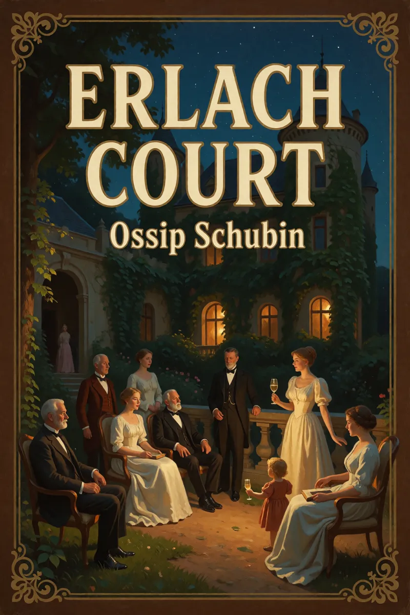 Cover of Erlach Court by Ossip Schubin