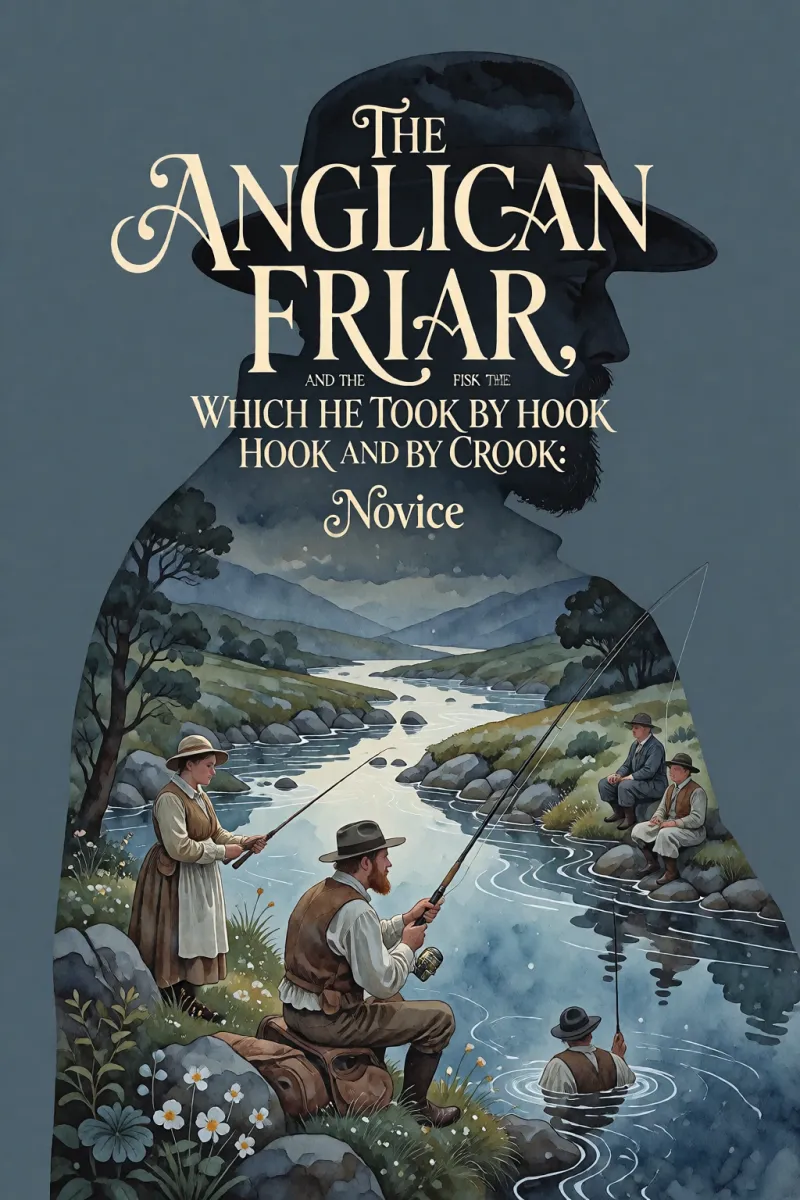 Cover of The Anglican Friar, and the Fish which he Took by Hook and by Crook: A Comic Legend by Novice