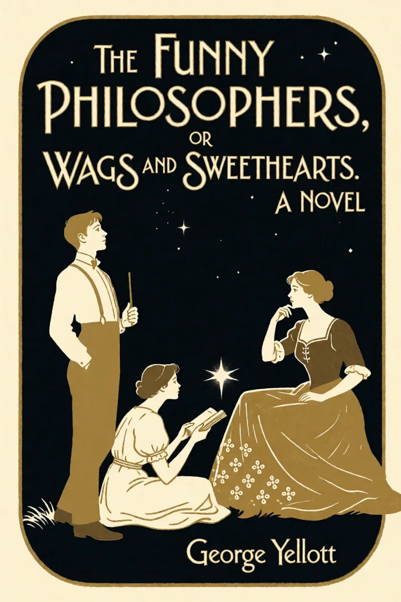 Cover of The Funny Philosophers, or Wags and Sweethearts. A Novel by George Yellott